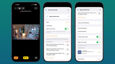 aqara home app settings