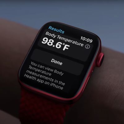 Apple Watch Body Temperature Finished