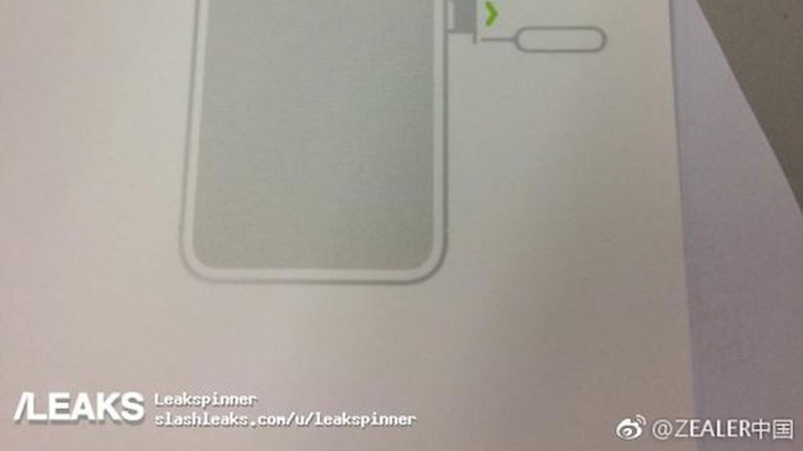 Possible Iphone 8 Sim Tool Packaging Is Consistent With Rumors Of Narrow Bezels And Front Camera Notch Macrumors