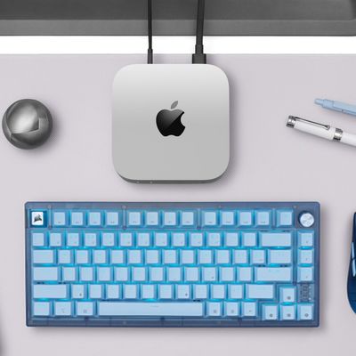 corsair mac keyboard mouse blue