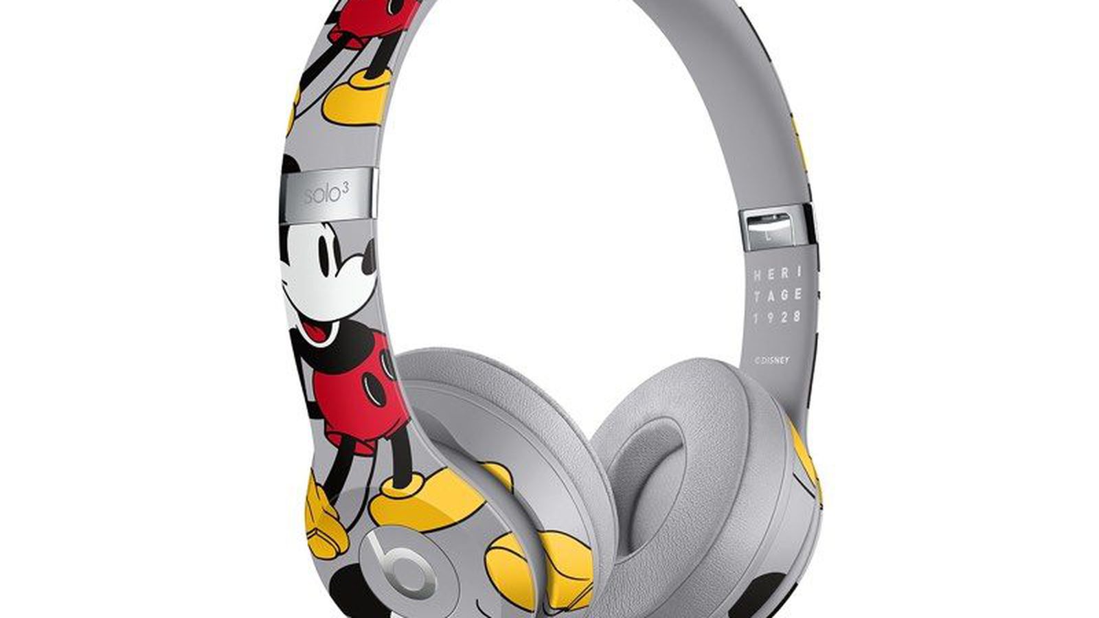 Apple Debuts Limited Edition Mickey Mouse Beats Solo 3 Wireless