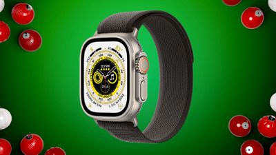 Apple watch con adornos muy rojos