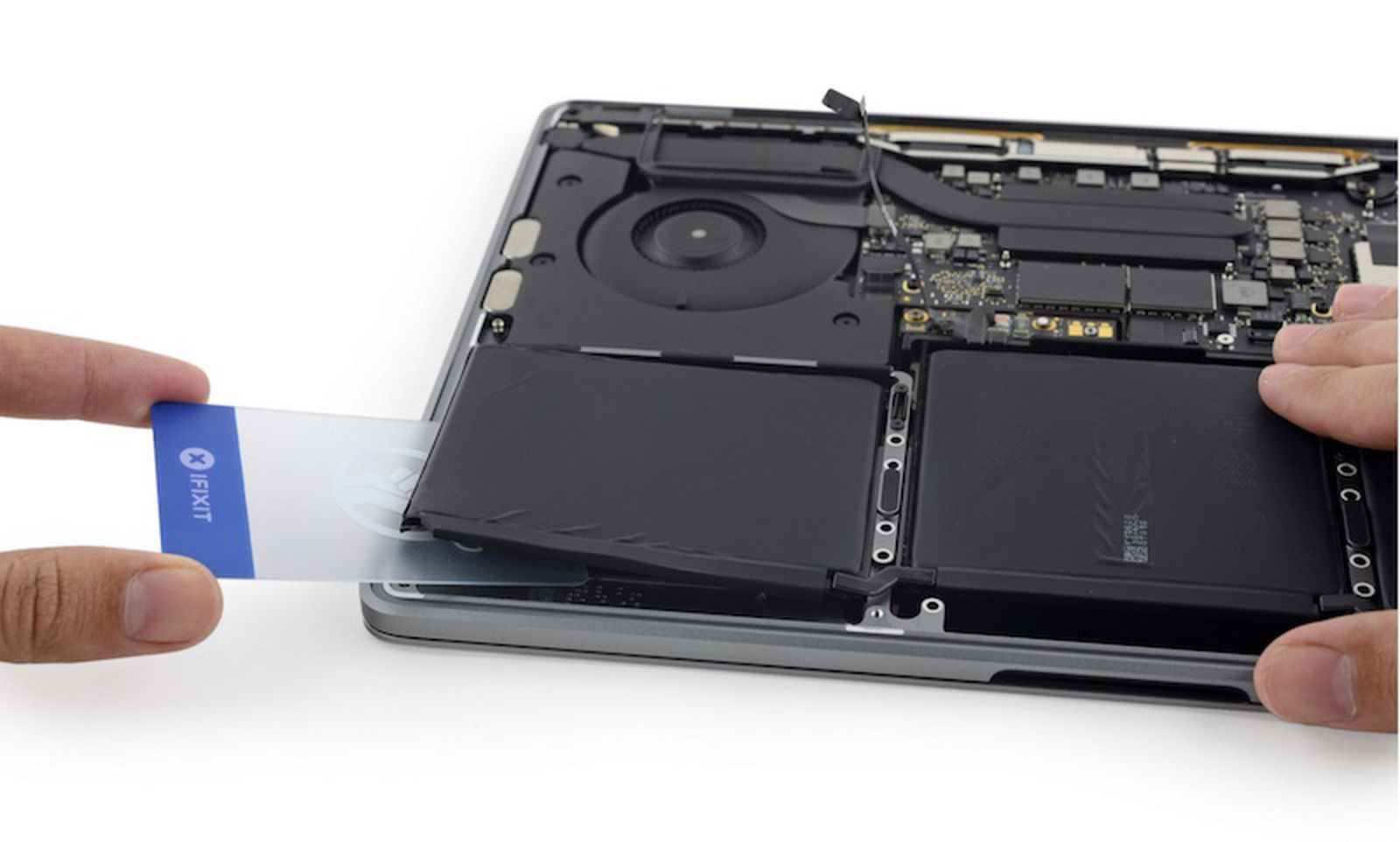 iFixit Tears Battery, Improved Keyboard, and Removable of MacBook Pro Without Touch Bar - MacRumors