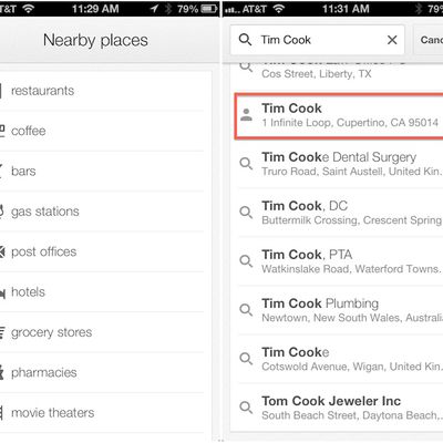 google maps businesses contacts