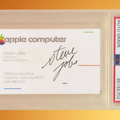 Steve Jobs Business Card