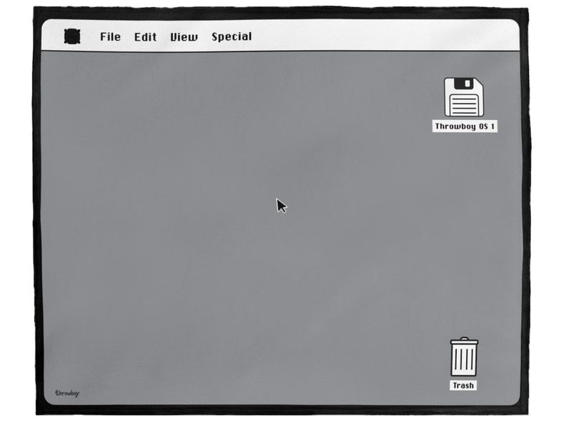 Throwboy Debuts Blankets Modeled After Classic Apple Operating Systems