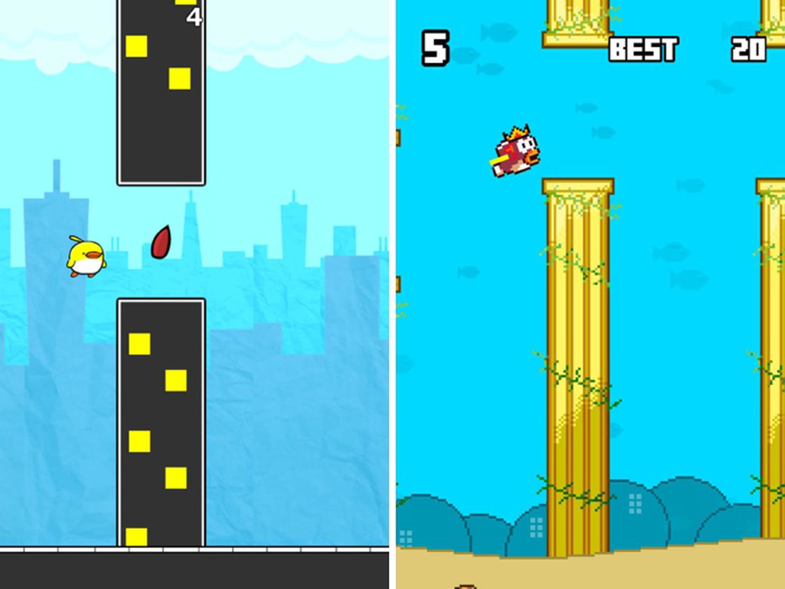 Over 800 Flappy Bird Clones Still Exist: Here are the Most Ridiculous