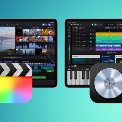 Apple iPad Final Cut Pro Logic Pro hero feature actual icons