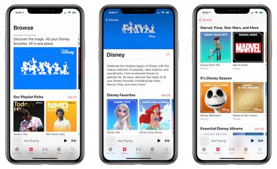 disney apple music