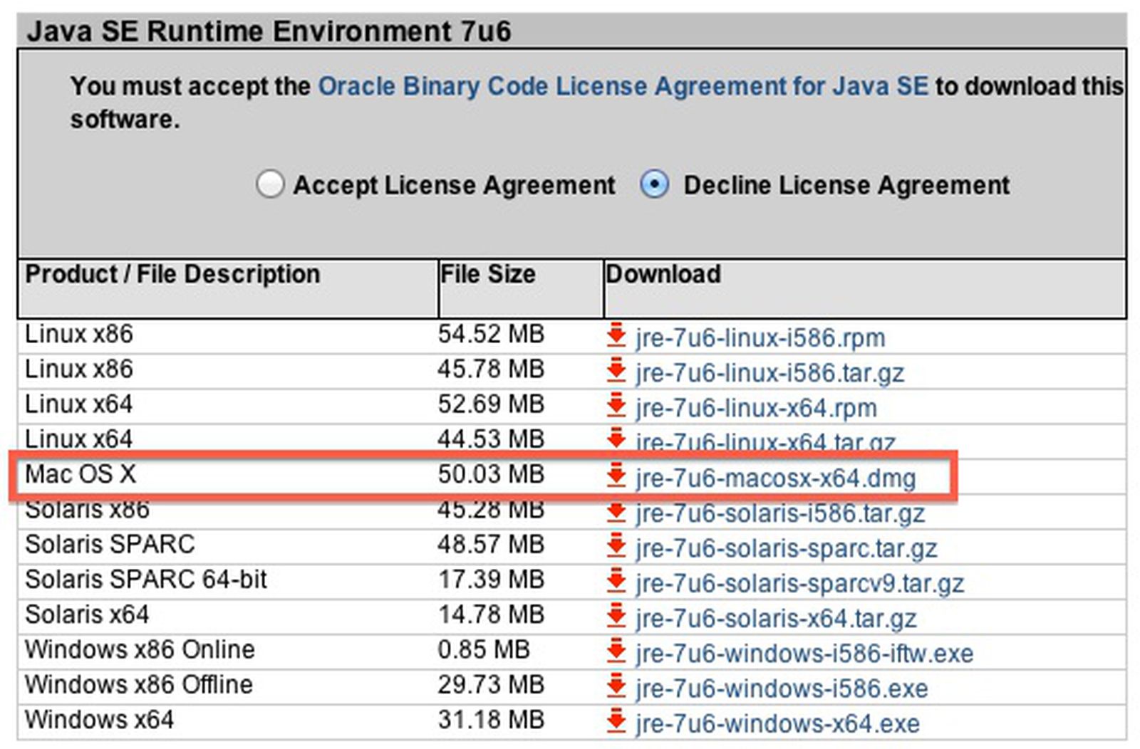 Java версии 7