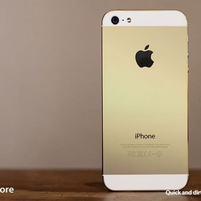 gold iphone 5s other mockup