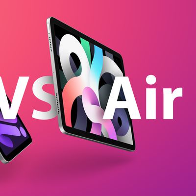 iPad mini vs Air Feature
