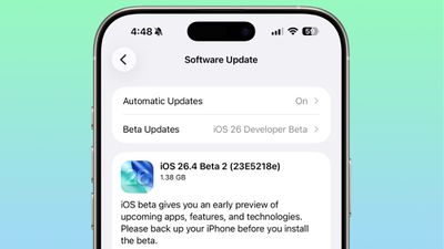 ios 26 4 beta number