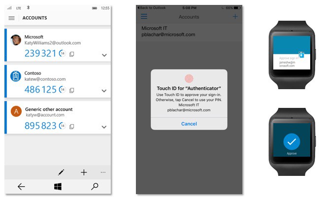 apple watch google authenticator