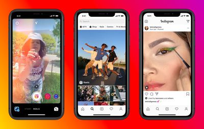 Instagram Launches TikTok Competitor 'Reels' - MacRumors