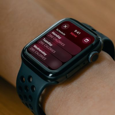 watchos 11 schedule activity goals
