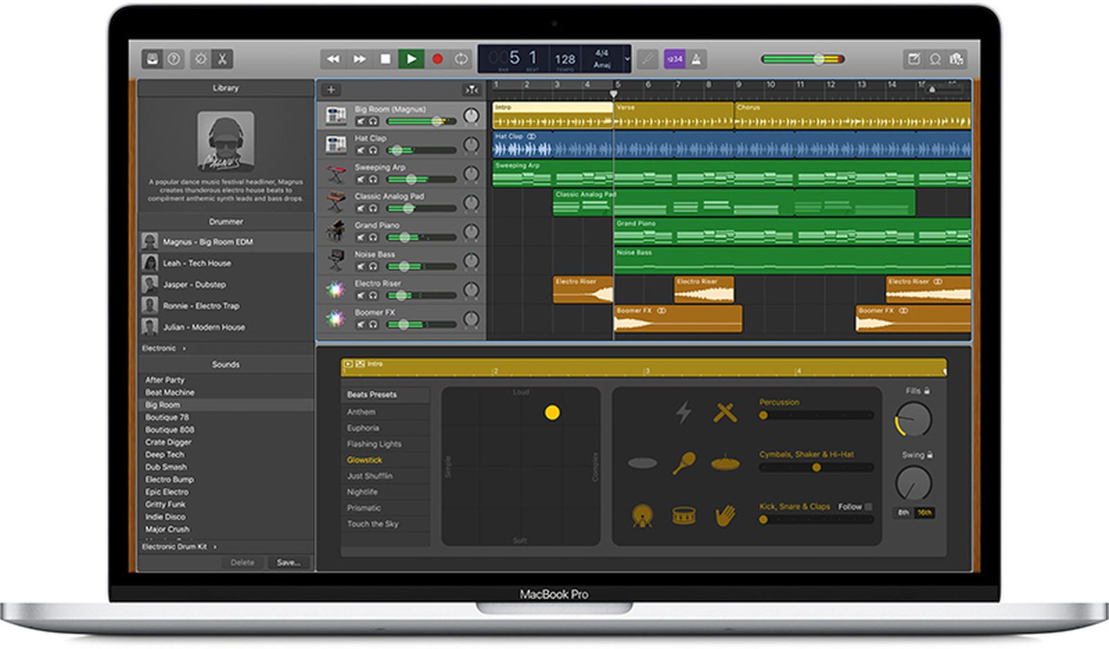 Garageband For Mac Updated With New Drummers, Loops, Sound Effects And Free  Artist Lessons - Macrumors
