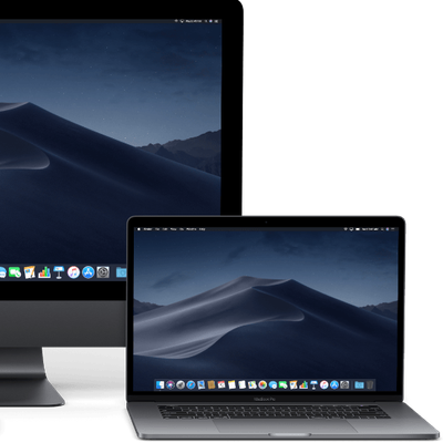 imac and macbook pro side by side