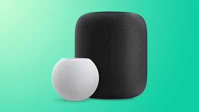 HomePod and Mini feature green
