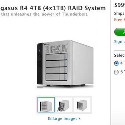 promise pegasus raid r4 4tb