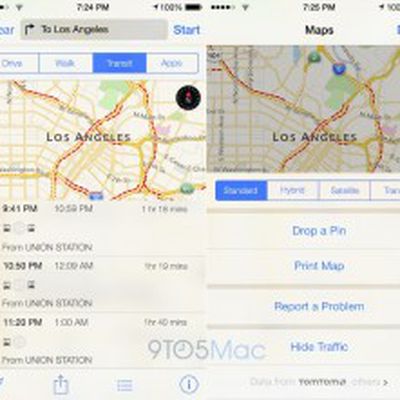 ios 8 maps transit