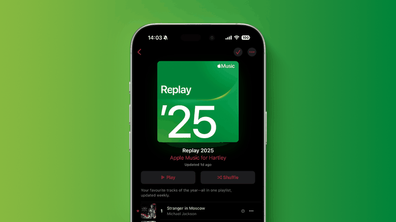 Η λίστα αναπαραγωγής Apple Music ‘Replay 2025’ είναι τώρα διαθέσιμη