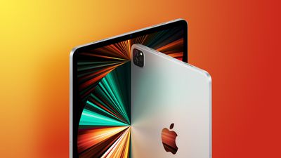 iPad Pro Big Ol Logo Orange - به‌روزرسانی‌های آی‌پد آینده اپل: مدل 14 اینچی، عمق واقعی زیر نمایشگر، فناوری OLED و موارد دیگر
