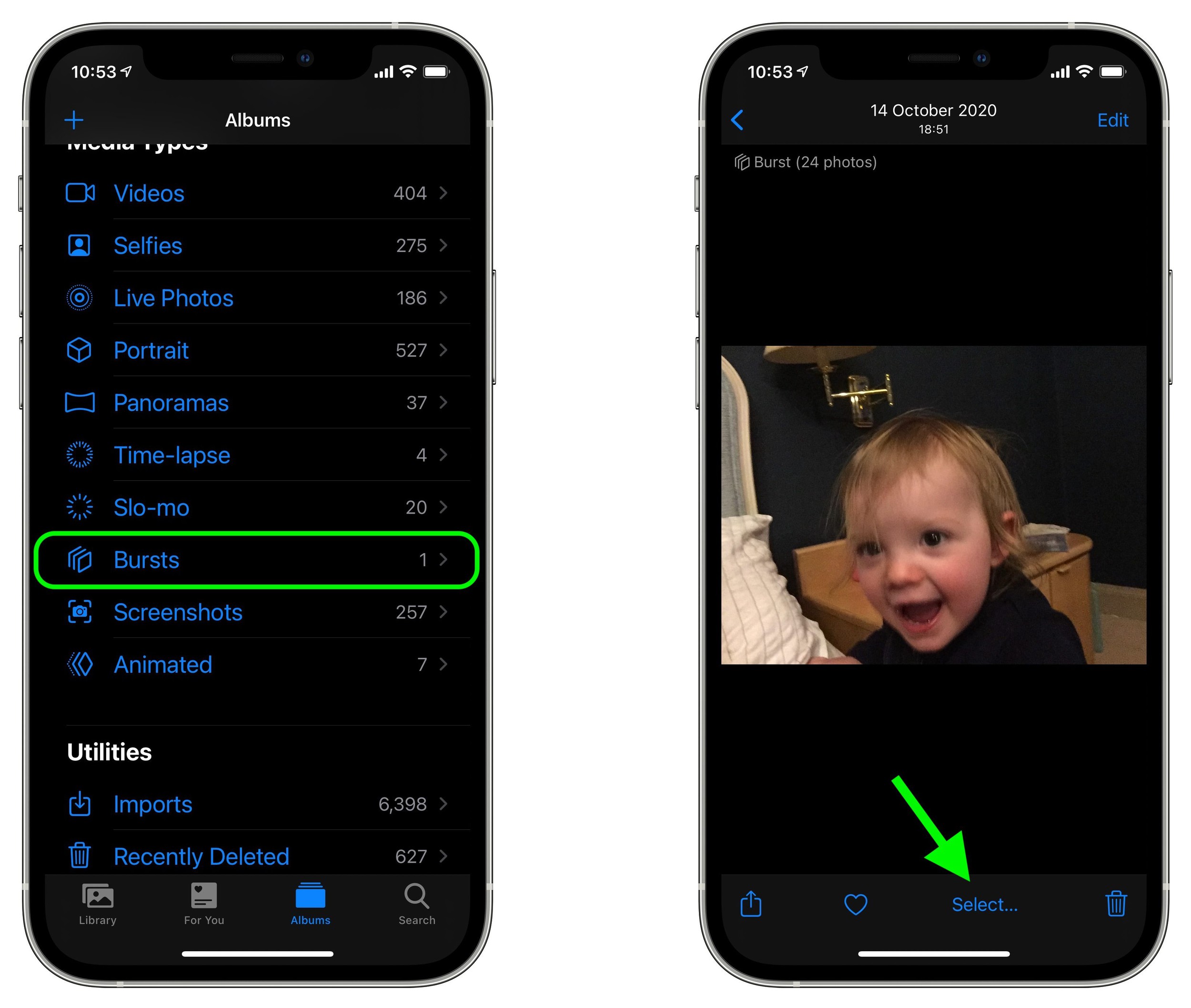 How to Delete Redundant Burst Mode Photos on iPhone and