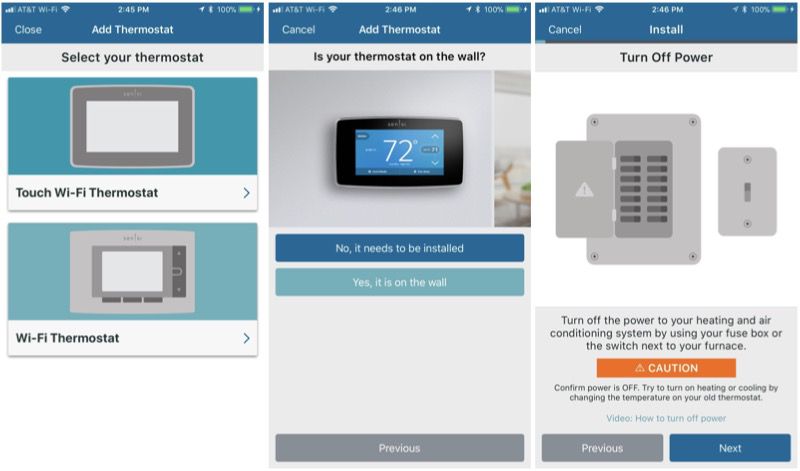 Review Emerson S 200 Sensi Touch Homekit Thermostat Offers A