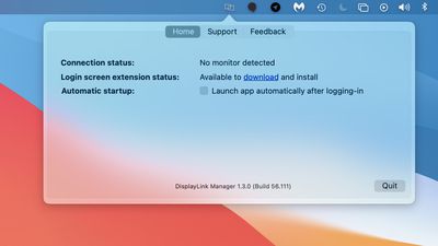 displaylink manager macos