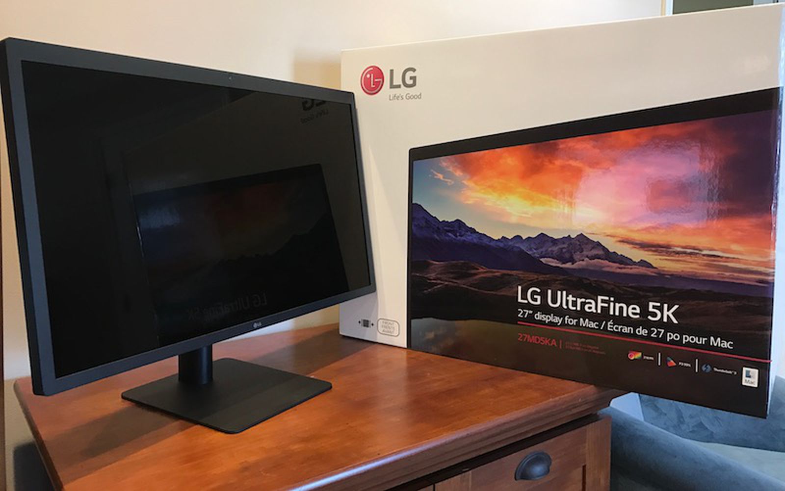 LG Ultrafine 5K 27 Display for Mac