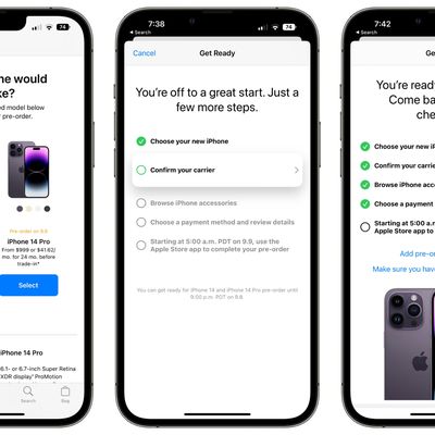 apple iphone 14 preorder