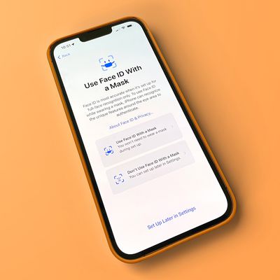 MAsk On Face ID iOS 15