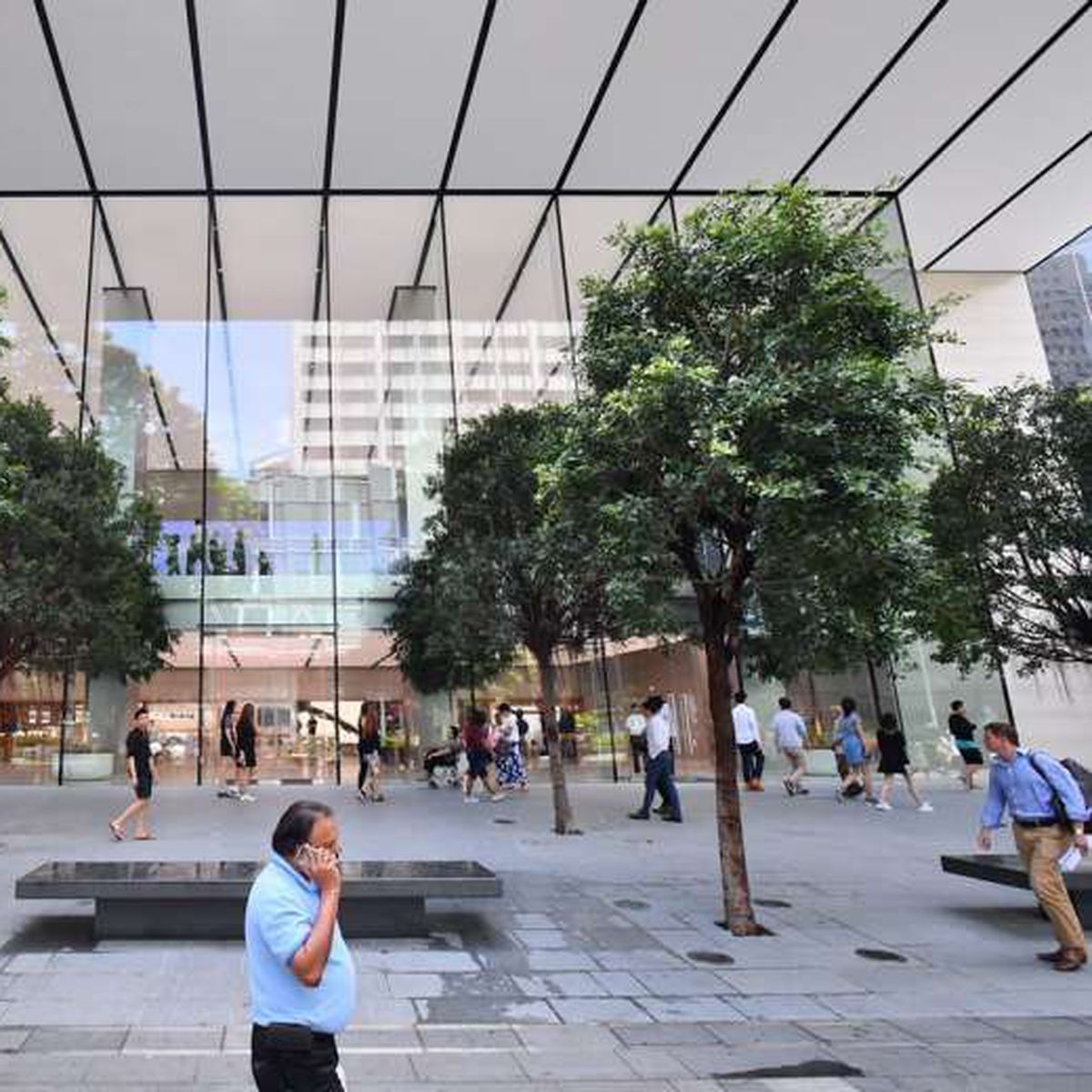 Interior Of Apple Orchard Road In Singapore Unveiled Ahead Of Grand Opening Macrumors
