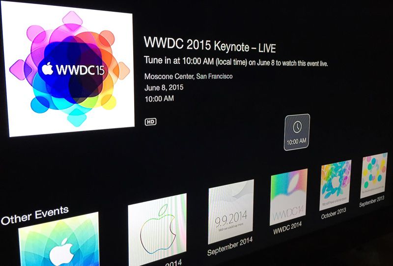 Apple Confirms WWDC 2015 Keynote Will Be Streamed Live From Moscone