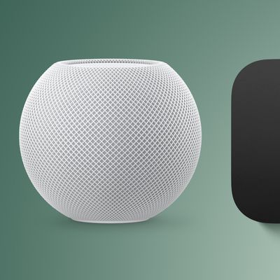 HomePod mini and Apple TV Sage