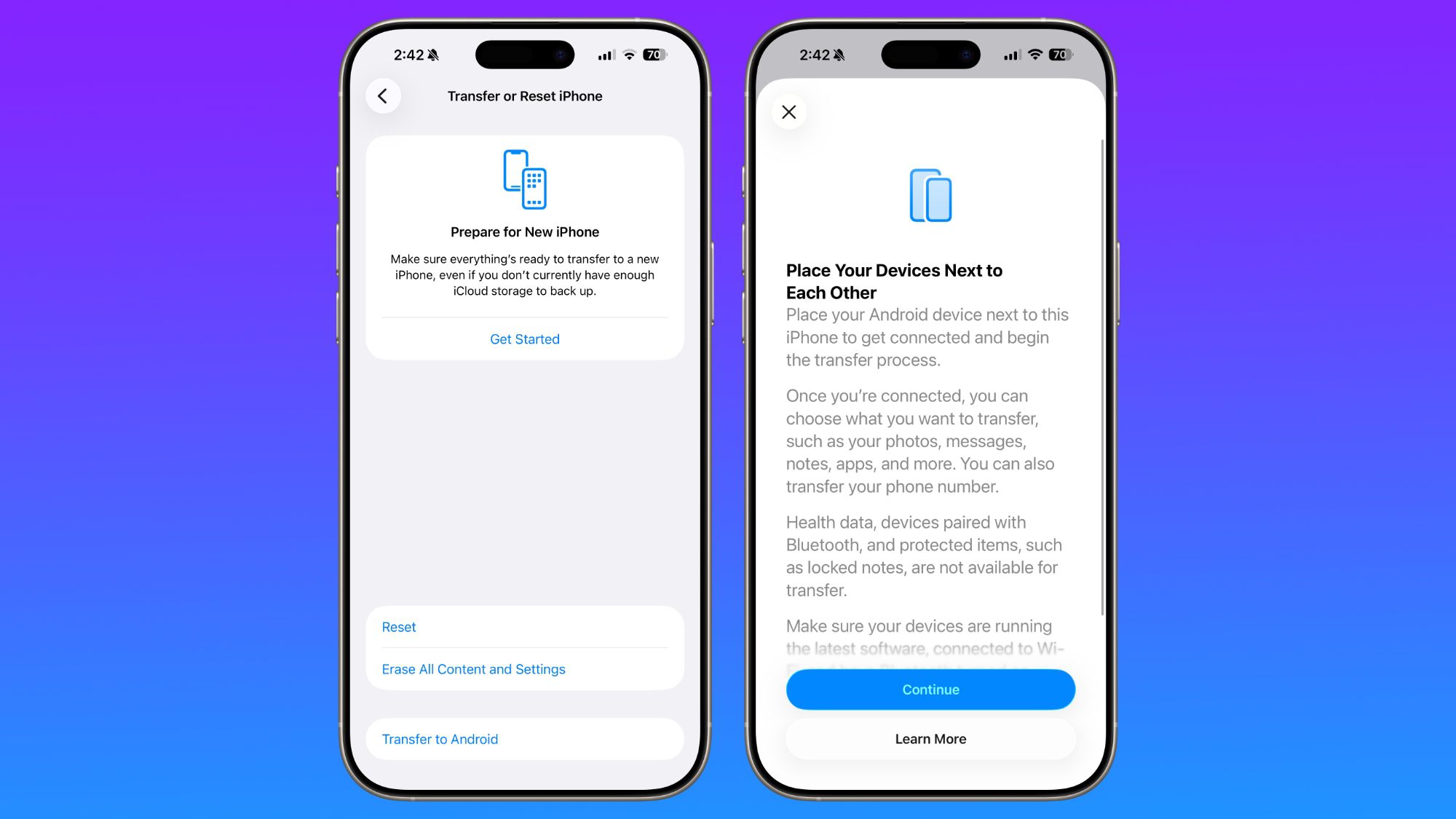 iOS 26.3 Makes It Easier to Switch From iPhone to Android