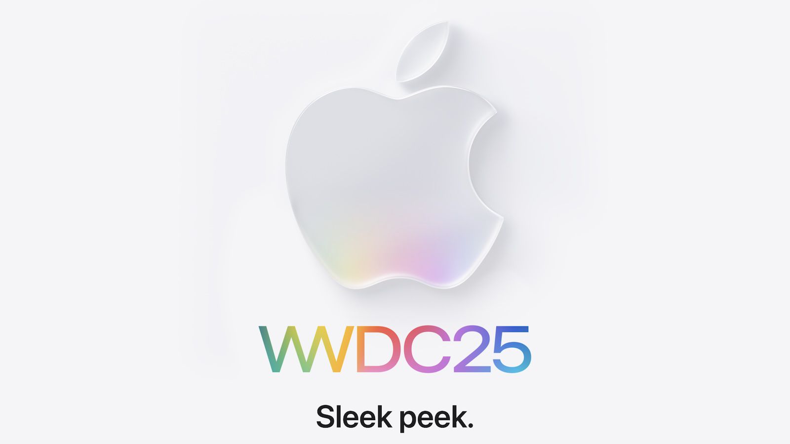 Apple Shares New 'Sleek Peek' Teaser Ahead of WWDC 2025 Next Week