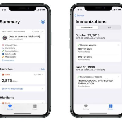 apple va health records