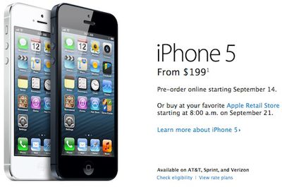 iPhone 5 Tienda de Apple