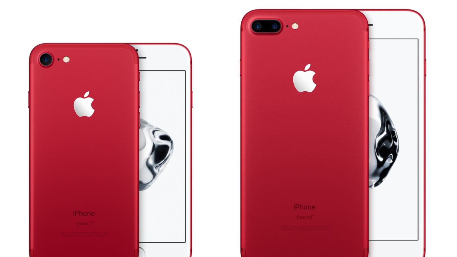 Apple Retires (PRODUCT)RED iPhone 7 and iPhone 7 Plus Models 