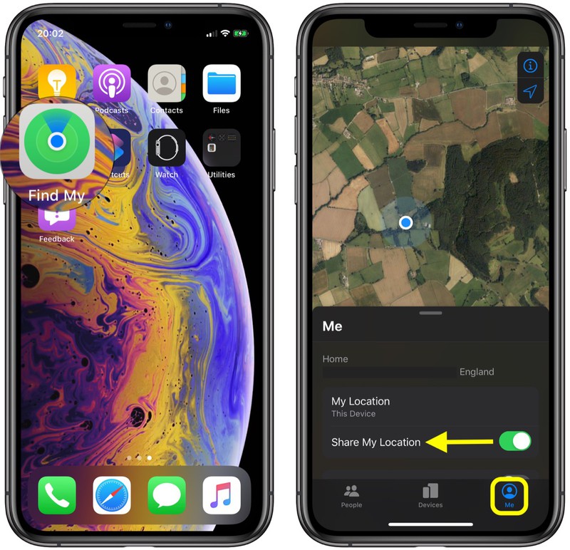 How To Turn Off Location Sharing Using Find My MacRumors