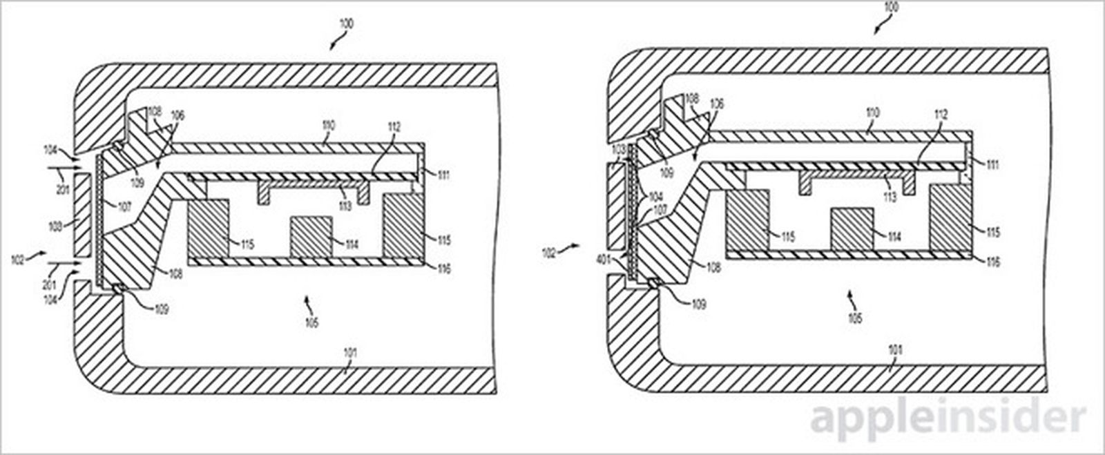 Hydrophobic Acoustic Mesh - Allows air to pass, but stops water