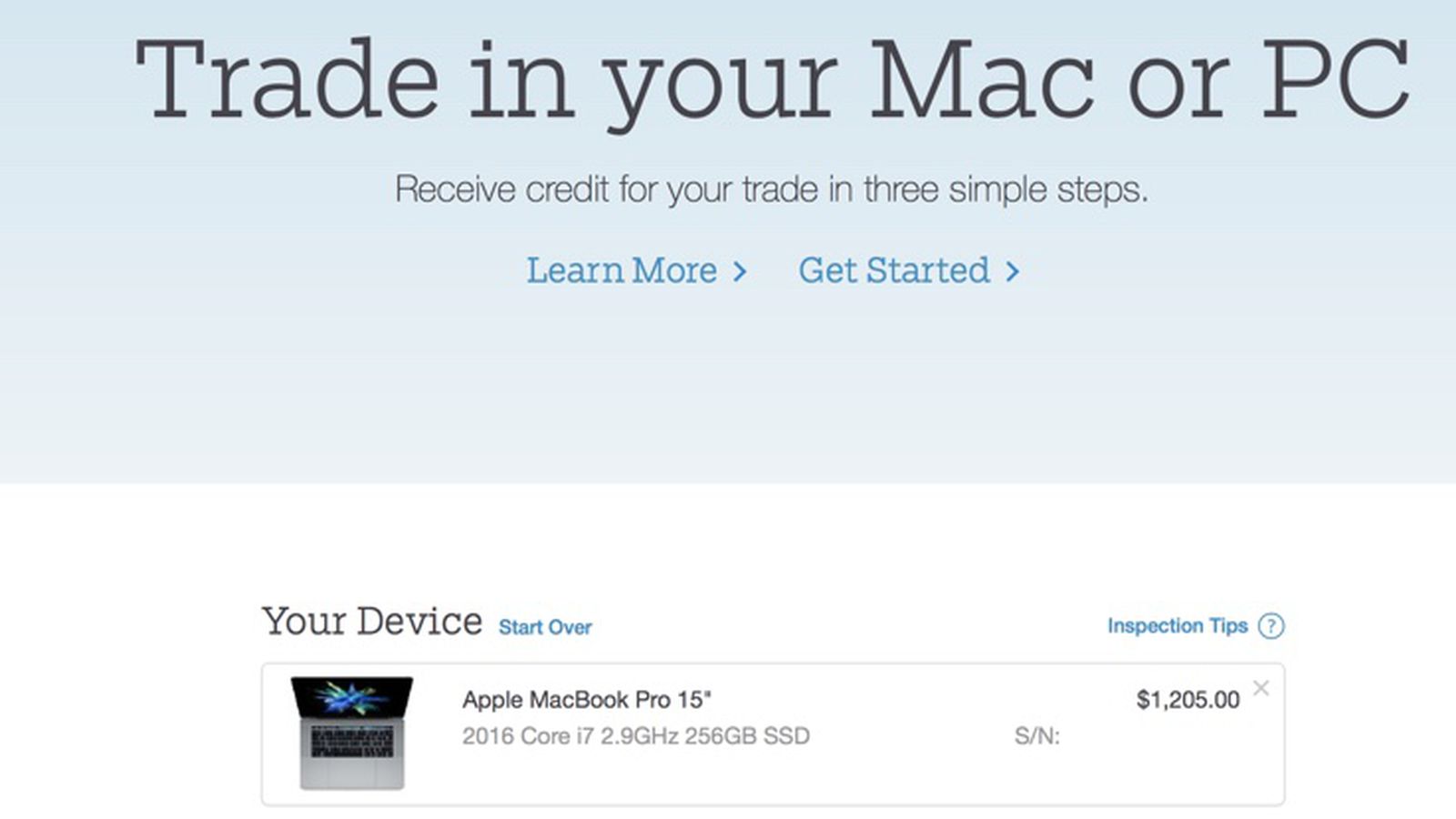 prepping your mac for trade in