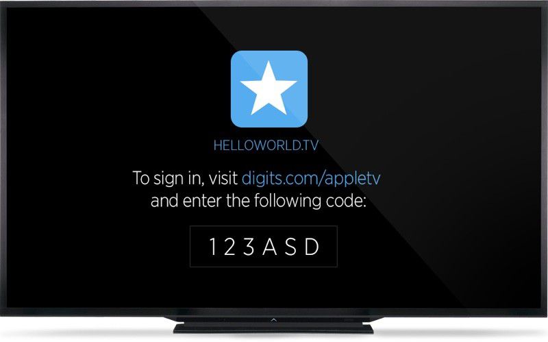 Twitter Announces Digits for tvOS to Simplify the App Login Process