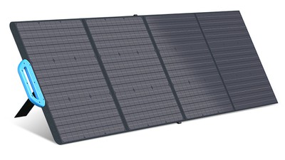 Blue Solar Panel
