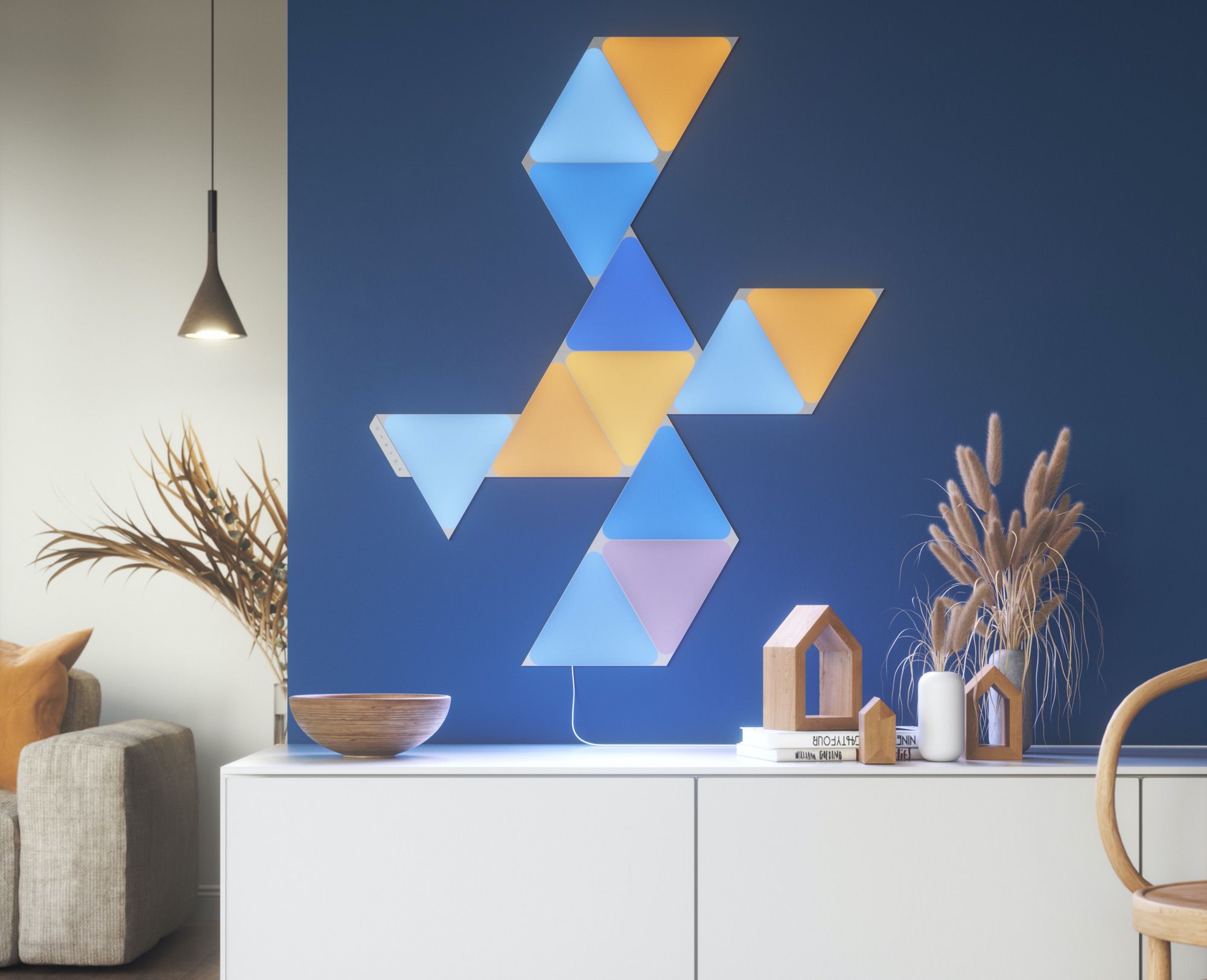Nanoleaf Shapes Triangles and Triangles MacRumors Review - Mini