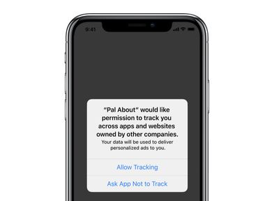 ios 14 tracking permission prompt