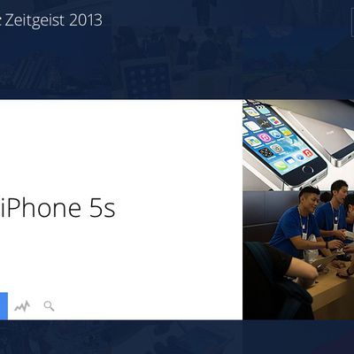 google zeitgeist iphone 5s