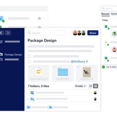 desktop new dropbox app
